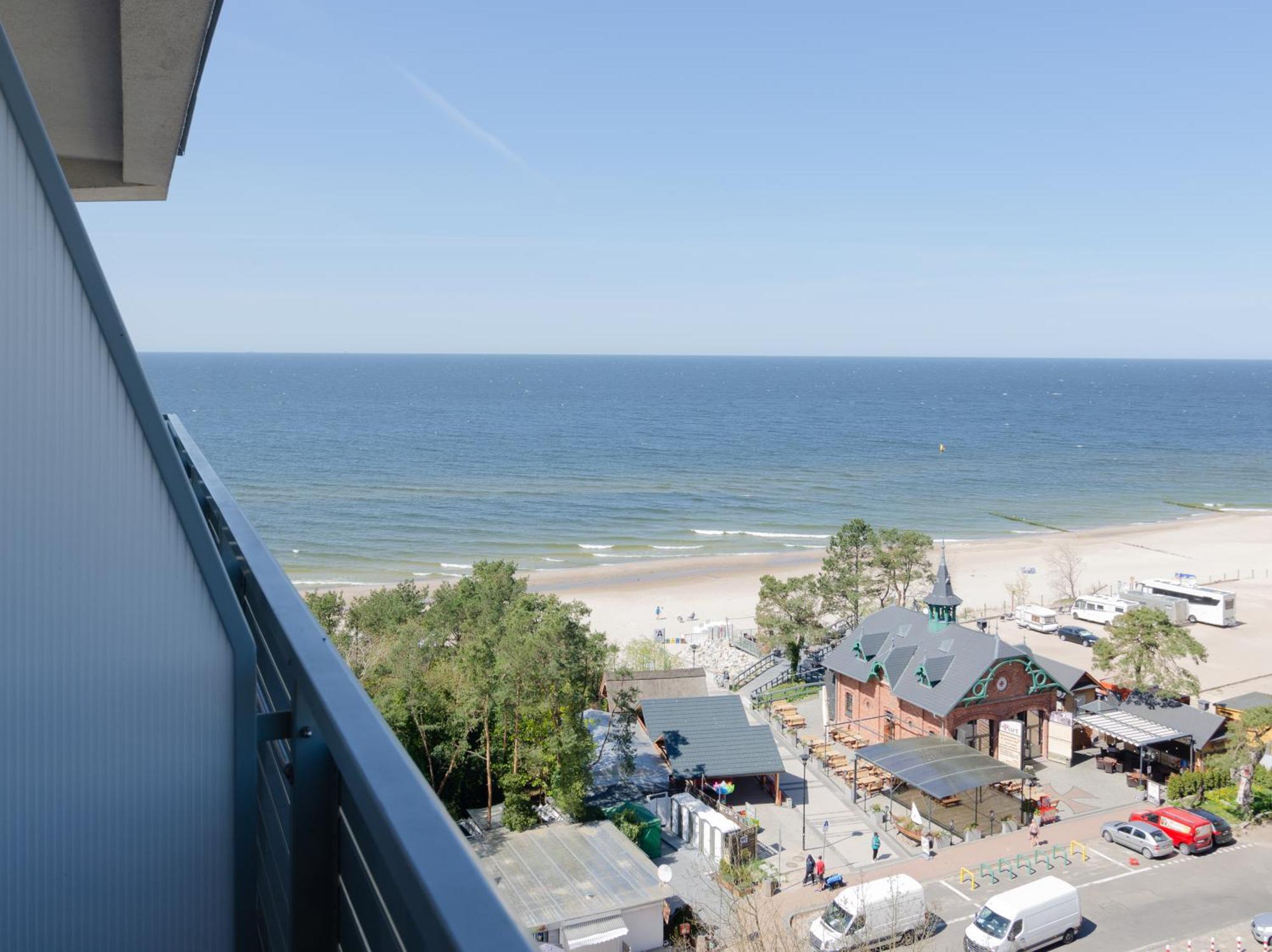 Holiday Home Slavia New 601 Z Balkonem Przy Plazy Miedzyzdroje Bagian luar foto